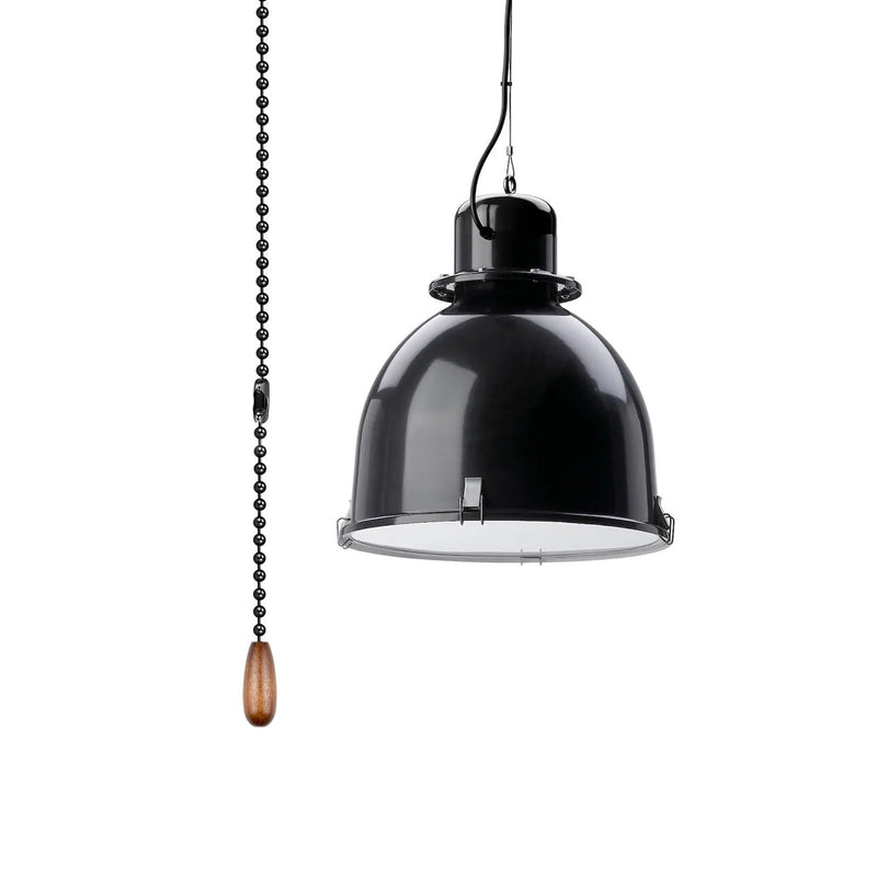 Black Ceiling Fan Pull Chain, 120" Extra Long Rust Proof 3mm Beaded Ball Light Pulls Extension Chains with 20Pcs Connectors Black