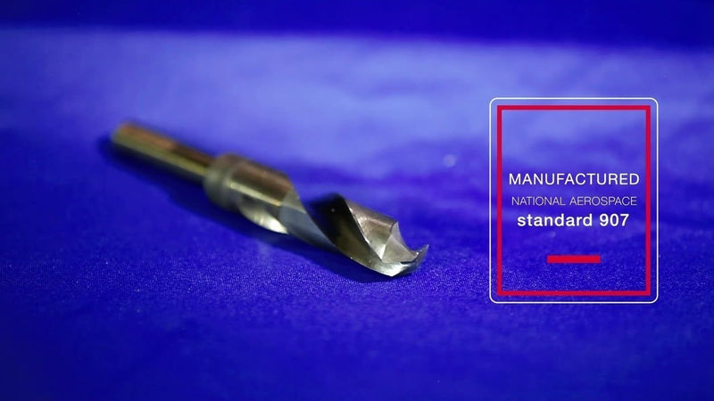 Drill America 15.00mm Cobalt Reduced Shank Drill Bit with 1/2" Shank, D/ACO Series