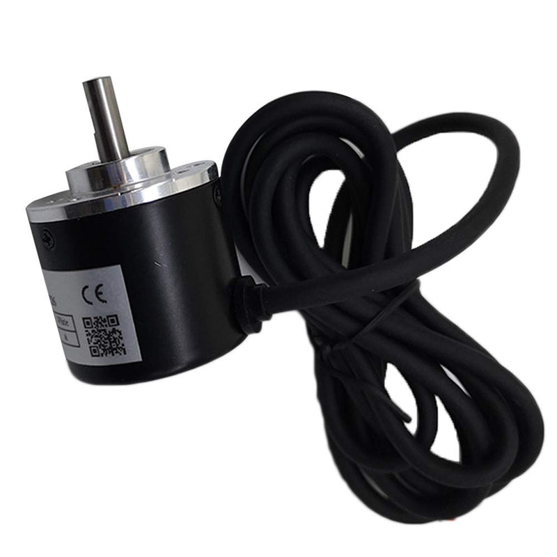 38mm Outer Diameter 6mm Solid Shaft Rotary Encoder 1000PPR Push-pull Output 5-26V Power Supply Push-pull With 5-26v