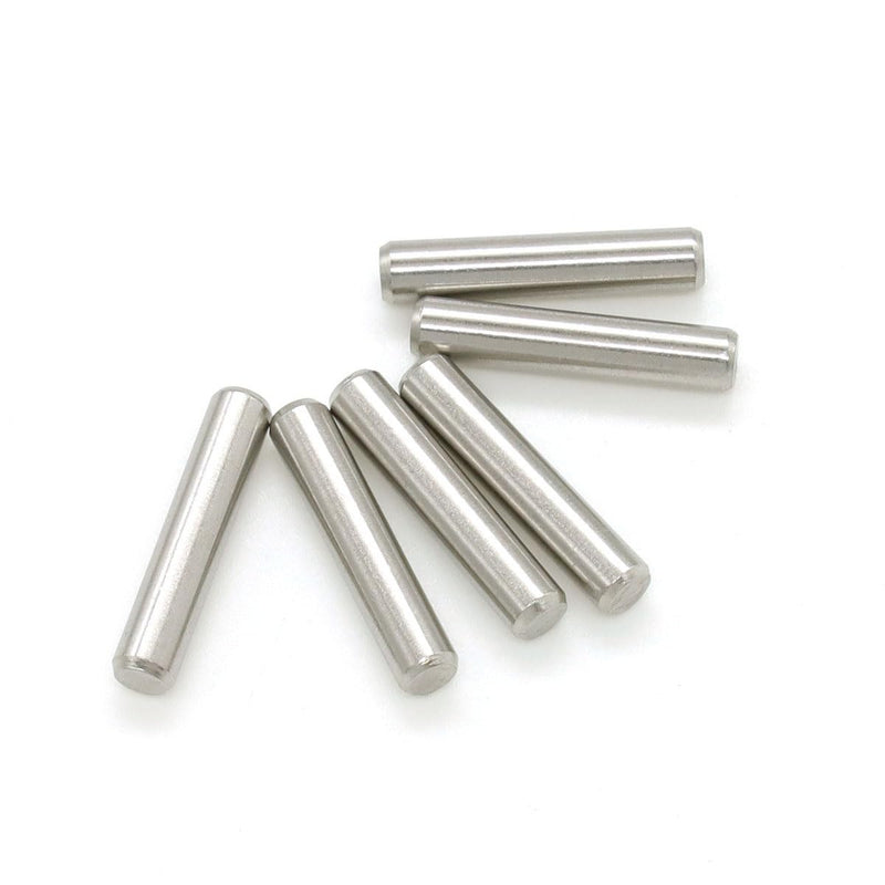 50 Pcs Stainless Steel Shelves Dowel Pins, Dowel Pin Hardware Shelf Support Pegs Pin Fastener (4mm x 20mm) 4mm x 20mm