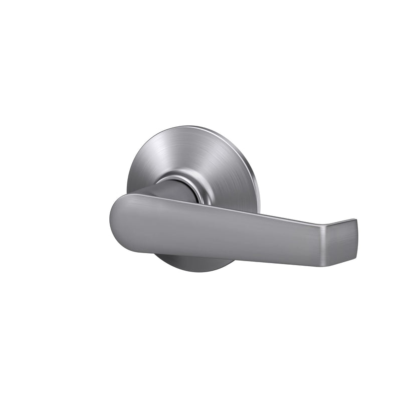 Schlage F10 CSV ELA 626 Commercial Series Elan Door Lever, Hall & Closet Passage Lock, Satin Chrome Pack of 1
