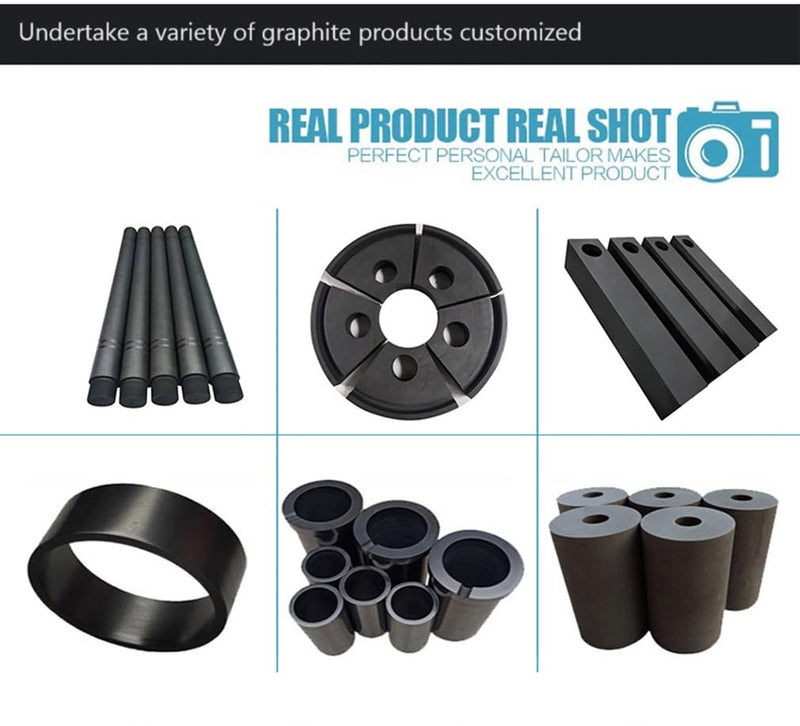 Graphite Troughs, High Purity Graphite Molds,Metal Ingot Molds, Crucibles, 1pcs External Dimensions: 25 * 50 * 100mm Internal Dimensions: 20 * 40 * 90mm Externally W*L=50*100mm Externally Thickness 25mm