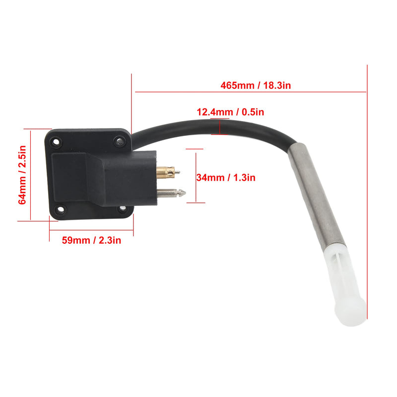 Fuel Tank Fitting, Marine Fuel Tank Connector Portable 12L 24L Boat Fuel Tank Connector Fitting Boat Outboard Engine Accessory
