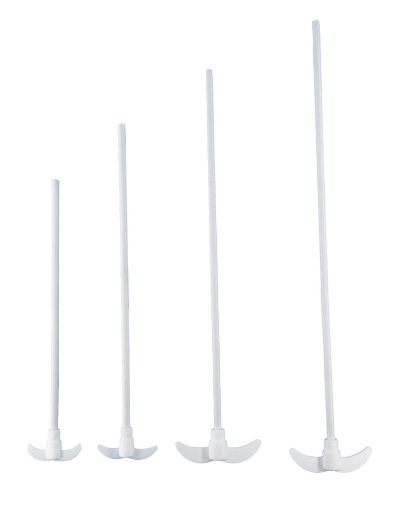 Loratory PTFE Foldable Anchor Stirrer Paddle - Stainless Steel Reinforced Shaft for Overhead Stirrers 500/110/7MM