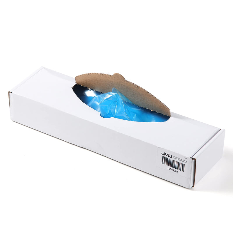 JMU 500pcs Dental Air Water Syringe Sleeves with Precut Opening, 2.5" x 10" Disposable Clear Plastic Protective Barrier, Blue 1