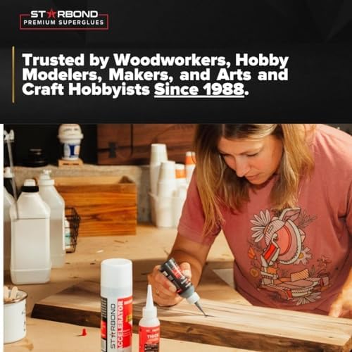 Starbond 5 Minute Epoxy Flexible-Toughened, UV-Protection Technology, Enhanced Durability Convenient Mixing Tools 2,600 lb Shear Strength, Quick Cure for Wood, Metal, Plumbing, Ceramic, 8 oz