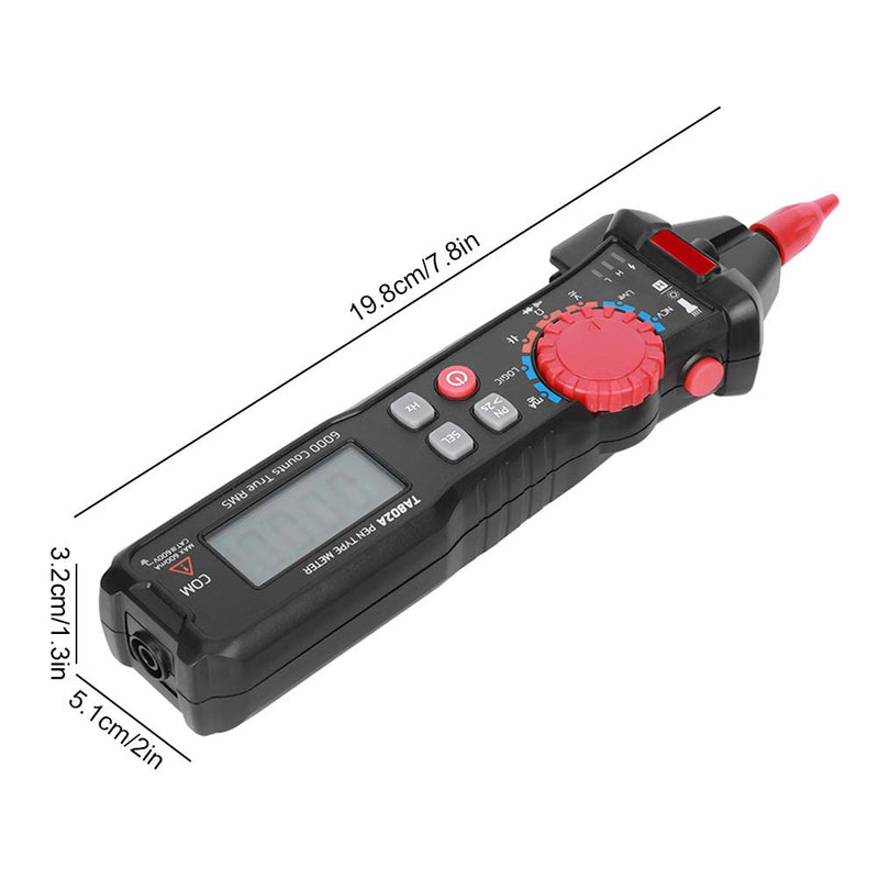 ViaGasaFamido Digital Multimeter Pen Type Auto Recognition Electrical Tester Live Line Digital Testers with Backlit Flashlight for Measuring Voltmeter Resistance Tester