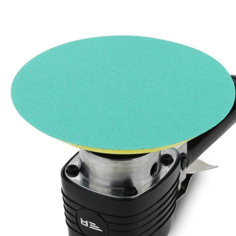 BHA 6” Green Film PSA Self Adhesive Sanding Discs - 50 Pack - Wet/Dry, Sticky Back, Premium Aluminum Oxide for Long-Lasting, Low-Dust & Load Resistant Sanding and Surface Finishing - 400 Grits 400 Grit