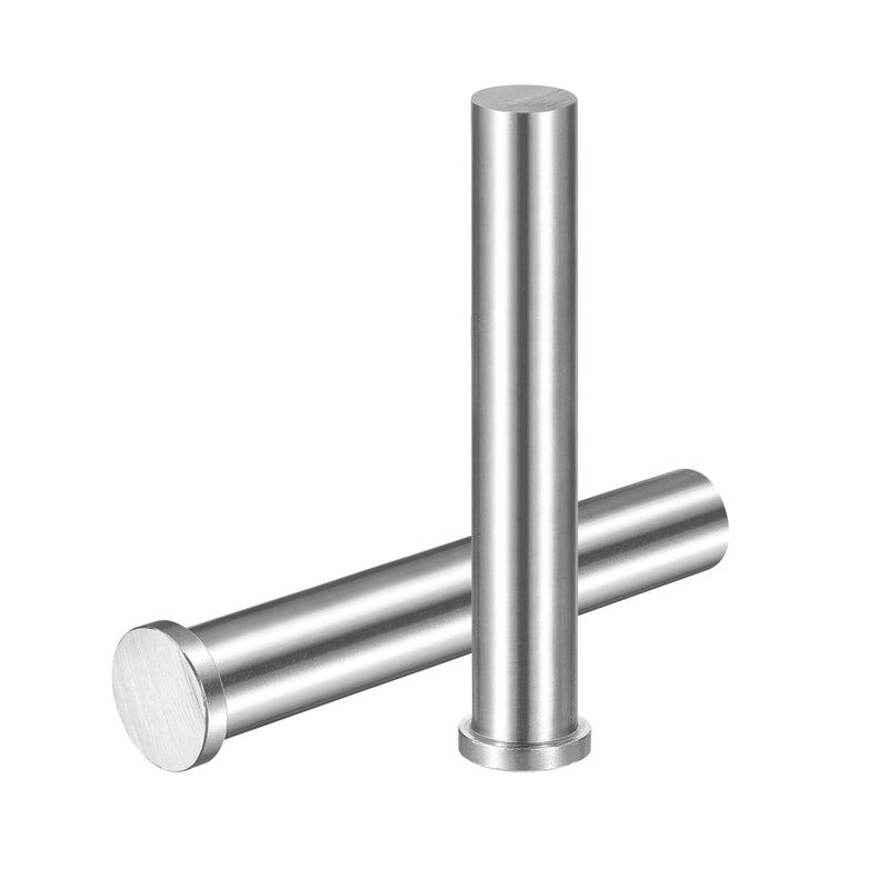 HARFINGTON Straight Ejector Pin 1" Dia 150mm (5.9") Long GCR15 Round Tip Punches Steel Ejector Pin Punch for Die Manufacturing Mechanical Maintenance 1" Dia x 5.9" Long