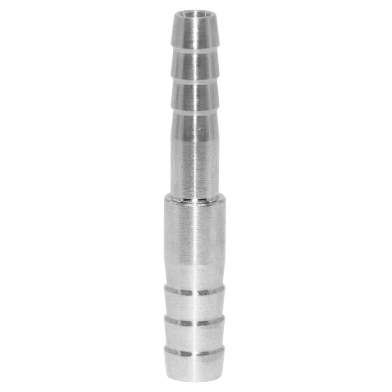 JoyTube Hose Barb Reducer 5/16" to 1/4" Barb Hose ID Stainless Steel Reducing Union Fittings Air Water Fuel (Pack of 6) 5/16" Barb x 1/4" Barb