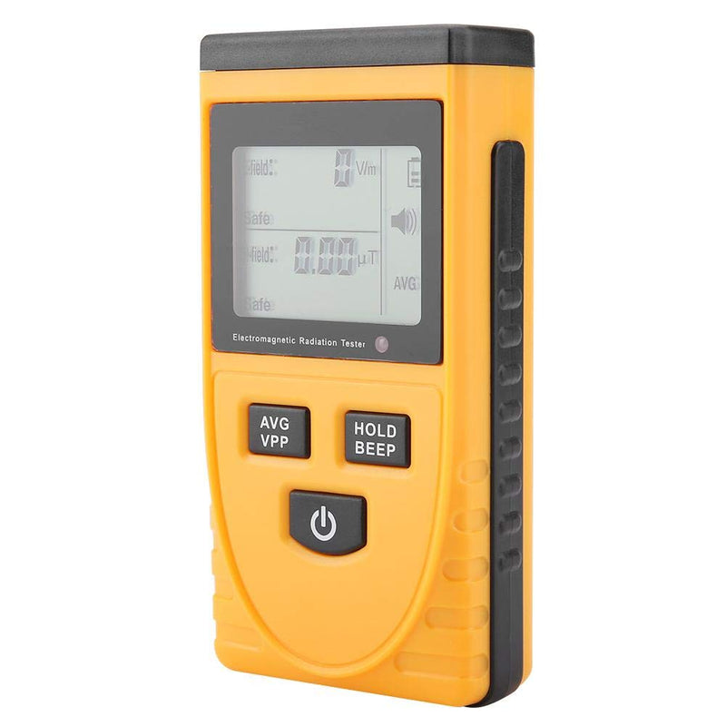 Radiation Tester,Electromagnetic Radiation Detector,EMF Tester GM3120,Sound and Light Alarm,Data Locking,Radiation Assessment,Large and Clear LCD Display Screen,Compact Size