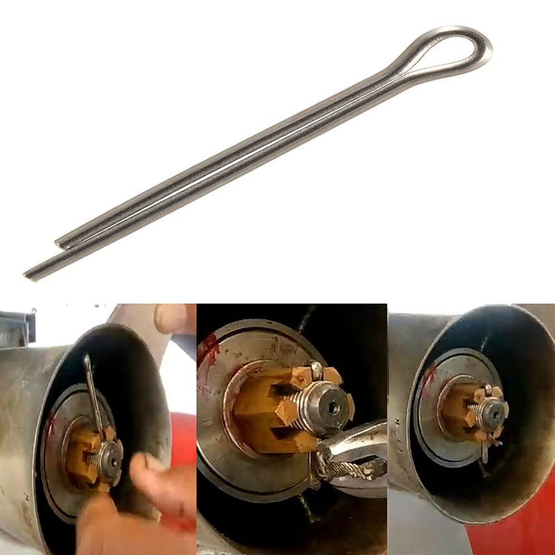 Upgrade 150-300hp Propeller Installation Hardware Kits Suitable for Yamaha Outboard Moto Propellers,Thrust Washer/Spacer/Washer/Nut/Cotter Pin Included