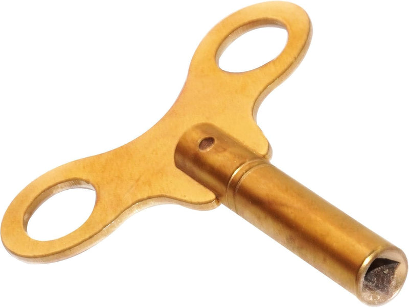 Key for Clock Winding Mechanical Clock Crank Winder Key Tool Brass Made (Key No. 8-4.25mm I.D.) Key No. 8 - 4.25mm I.D.