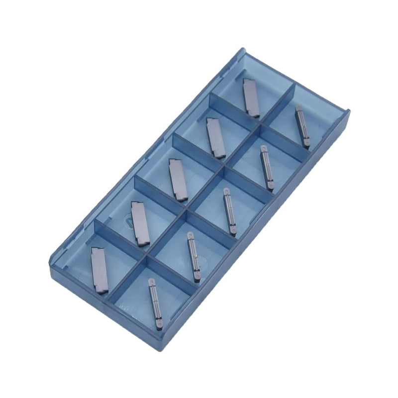 Indexable Grooving Insert MRMN200-M Carbide Insert for Grooving Tool, PVD Coating, 10pcs PVD Coated