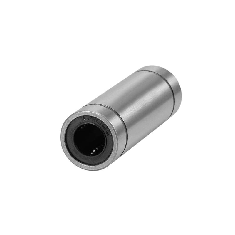 uxcell LM8UU Extra Long Linear Ball Bearings, 8mm Bore Dia, 15mm OD, 45mm Length (Pack of 4)