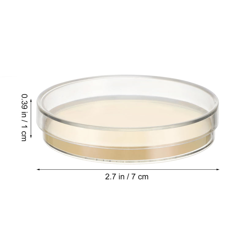 20-Pack Pre-Poured Nutrient Agar Plates, Sterile Petri Dishes for Kids Science Fair Projects, Microbiology and Mycology, STEM School, Ready-to-Use Kit