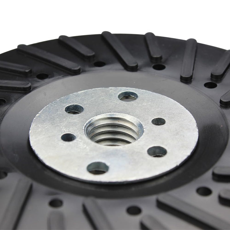 BHA Angle Grinder Ribbed Backing Pad for Resin Fiber Disc, 4.5" x 5/8"-11 4.5"