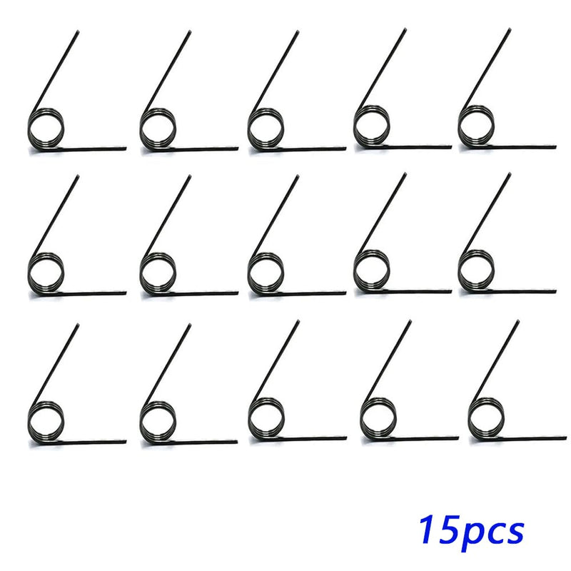 10pcs Torsion Springs 60/90/120/180 Degrees V-Shaped Torsional Spring, Wire Diameter 1.2mm Small Torsion Springs Kit for Home Repair & DIY Project ( Style : 60 Degrees , Size : 1.2mm x 10mm x 3laps )