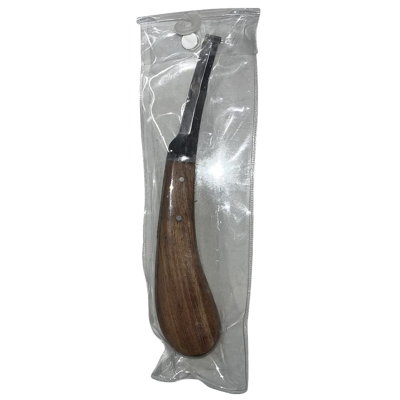 Narrow Blade Right Hand Double Edge Hoof Knife - Ideal Tool for Precision Hoof Trimming - PawsPlanet Australia
