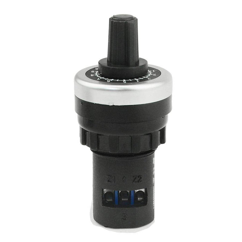WMYCONGCONG 2 PCS LA42DWQ-22 22mm 5K Ohm Variable Speed Drive Potentiometer Rotary Potentiometer Inverter Converter (5K)