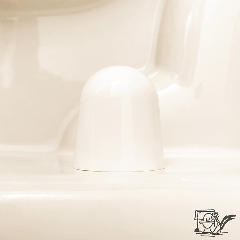 Stinky John's Tall Toilet Bolt Caps - Universal Fit with a Round Top - Almond Colored Caps - 2 count (1 package) 2.0 - NewNest Australia