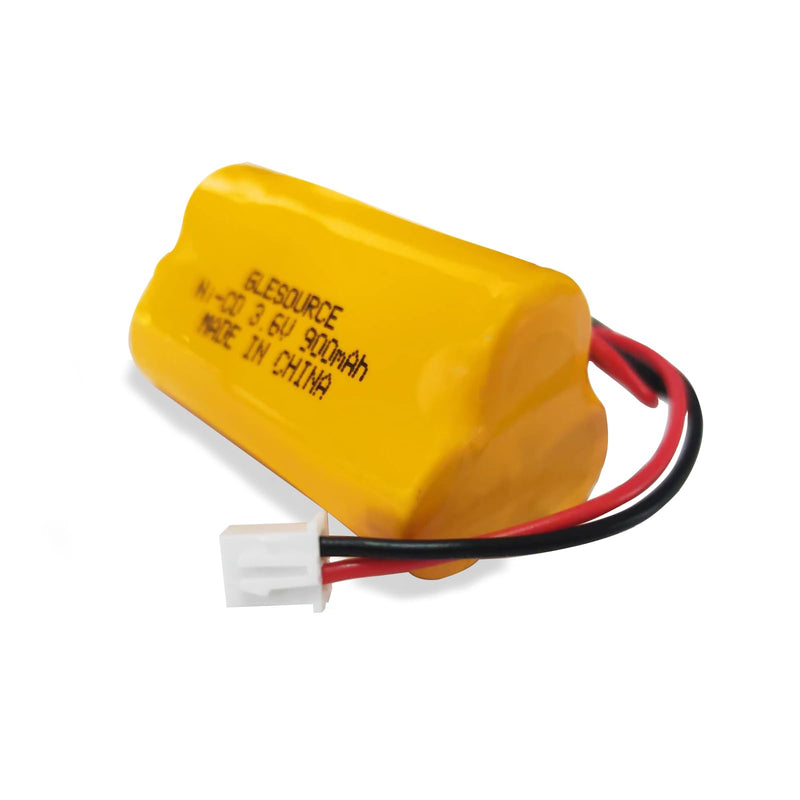 3.6V 900mAh Ni-Cd Exit Sign Emergency Light Battery, Replacement for Exitronix 10010037, Max Power B2-0031 MH468886, Unitech LEDR-1 6200RP, Dantona CUSTOM-318 OSA230, Lowes 253799(4 Pack) 4 PCS 3.6V 900mAh