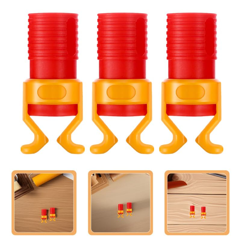 ARTIBETTER 6pcs Screw Gripper Tool For Woodworking Screw Holder Clamp For Drill Plastic Screw Holder Sleeve Screw Clip For Fixing Screws