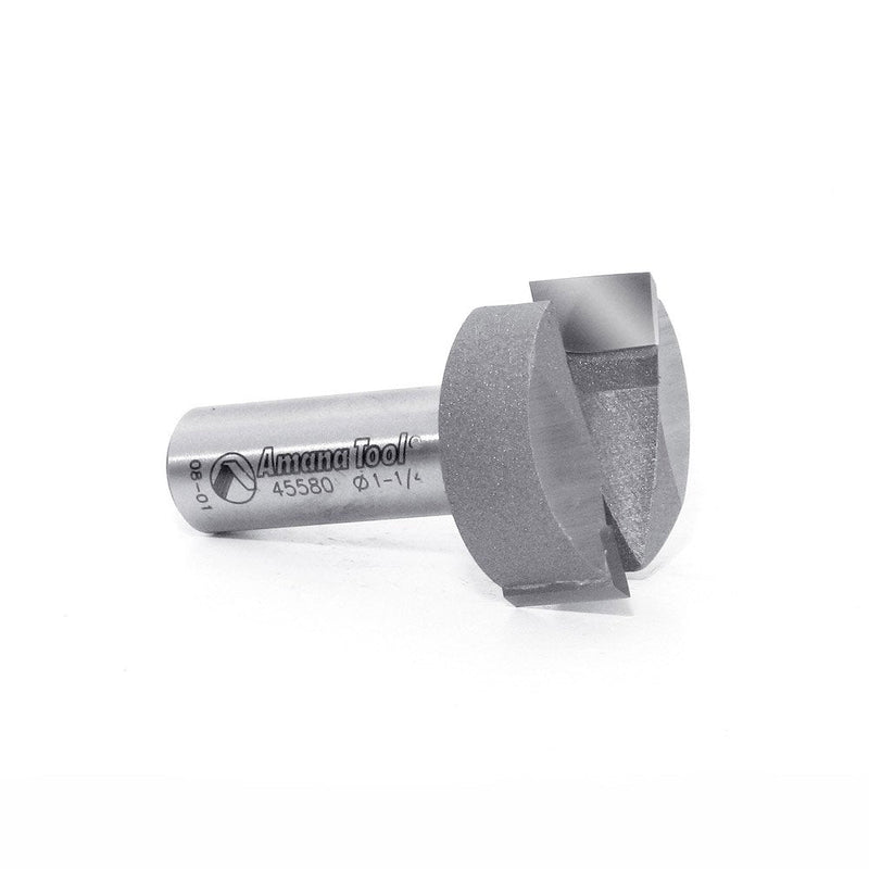 Amana Tool - 45580 Carbide Tipped Mortising 1-1/4 Dia x 1/24 x 1/2" Shank