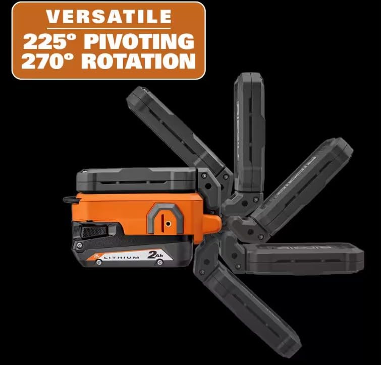 RIDGID Heavy Duty 18V Cordless Magnetic Task Light (Tool Only)