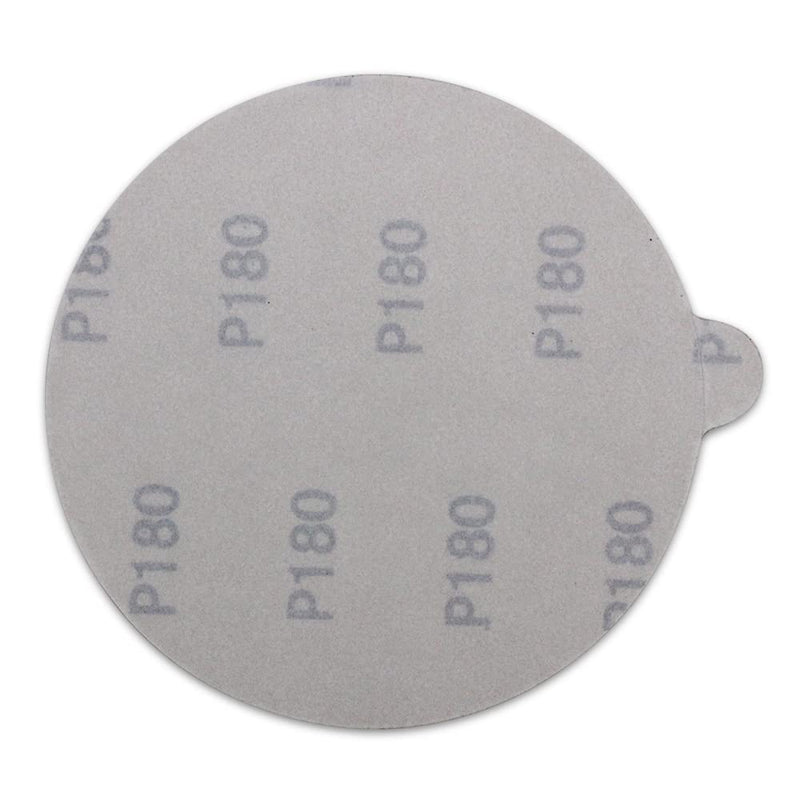 BHA 5" Inch Gold Peel and Stick Adhesive Backed PSA Sanding Discs with Tabs - 100 Pack (220 Grit) 220 Grit