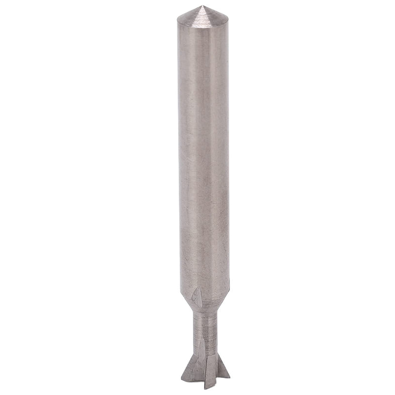 Dovetail Router Bit 4 Flutes Carbide Dovetail Bit 6mm Dia Shank 50mm Length Universal Dovetail Milling Cutter Dovetail Joint Router Bits(65 Degree) 65 Degree
