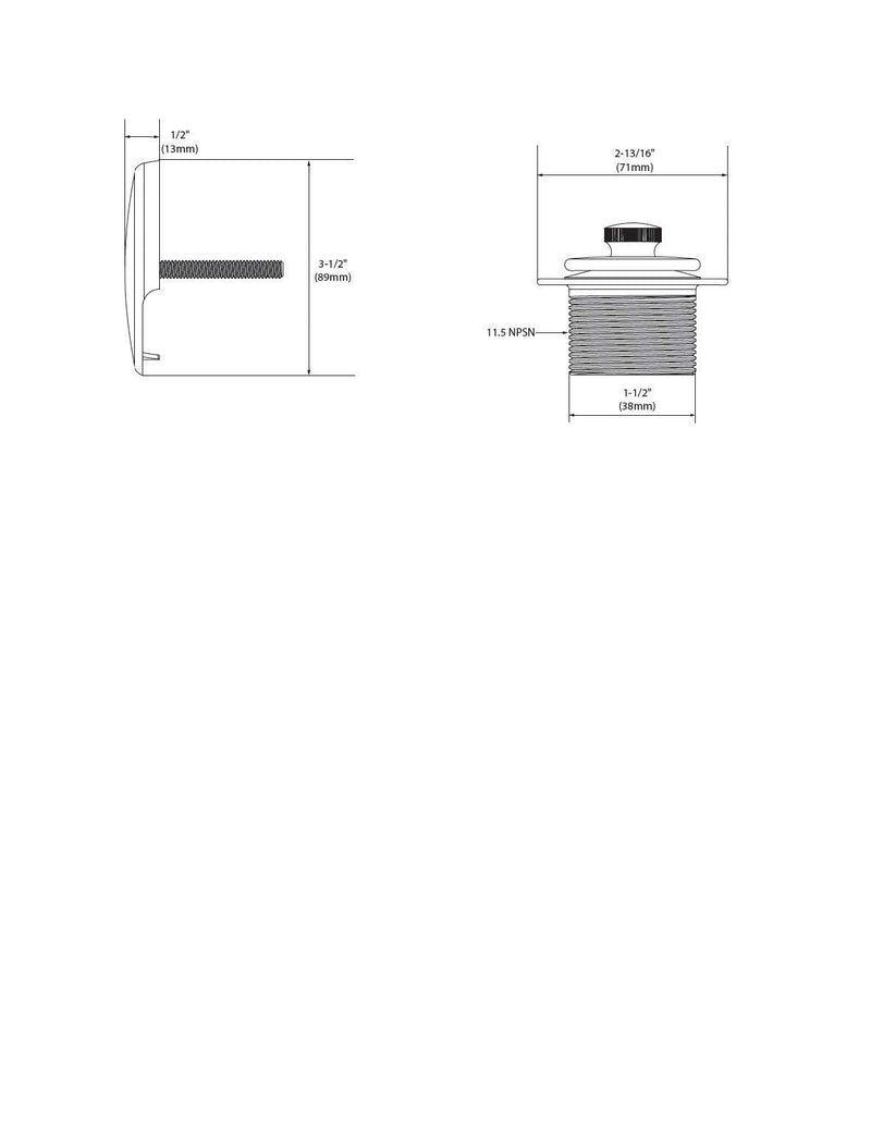 Moen T90331WR Tub Drain Trim Kit, Wrought Iron Brushed Nickel
