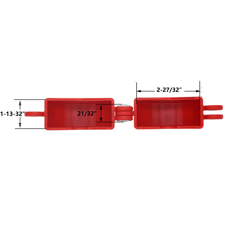 Gate Valve Lockout with Safety Padlock for Water Spigot Faucet Locks Outdoor Petroleum Gas 1 to 2-1/2 Inch Lock Out Device 1 Pack