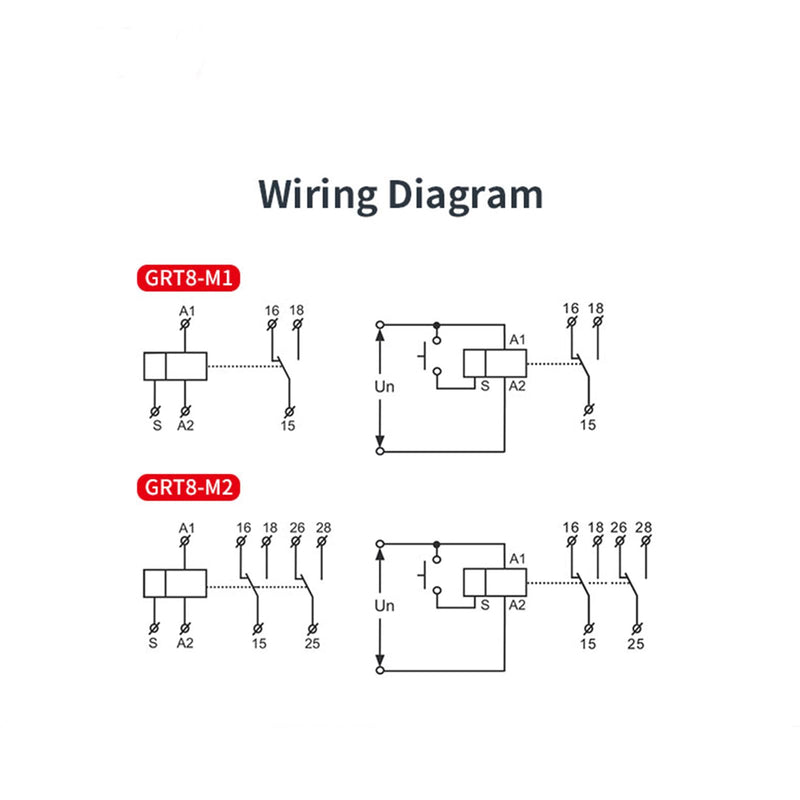 GEYA 16A Multifunction Time Relay 10 Function Choices AC/DC12V-240V 1 Output Control Relay(GRT8-M1,AC/DC12V-240V) AC/DC12V~240V Grt8-m1 - NewNest Australia