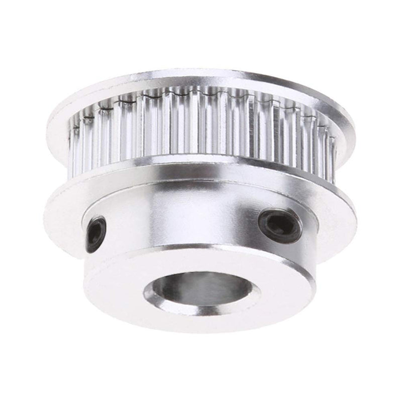 2PCS GT2 Timing Belt Pulley Synchronous Wheel Aluminum Alloy Timing Pulley 3D Printer Parts for 6mm Width Timing Belt (40 Teeth Bore 8mm) 40 Teeth Bore 8mm 2