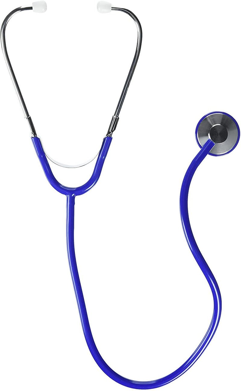Veridian Healthcare Prism Series Single Head Nurse Stethoscope, Royal Blue, Boxed (Pack of 2) Pack of 2