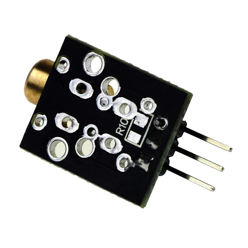 HiLetgo 5pcs DC 5V Laser Transmitter Module Wave Length 650 nm for Arduino PIC AVR
