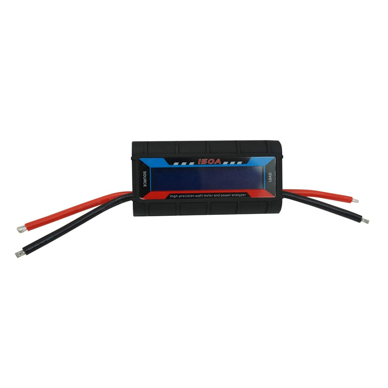 150A RC Watt Meter, High Precision Power Analyzer, DC 0-60V Volt Amp Watt Checker Tester, with Digital LCD Screen- for Voltage(V) Current(A) Power(W) Charge(Ah) and Energy(Wh) Measurement 150A