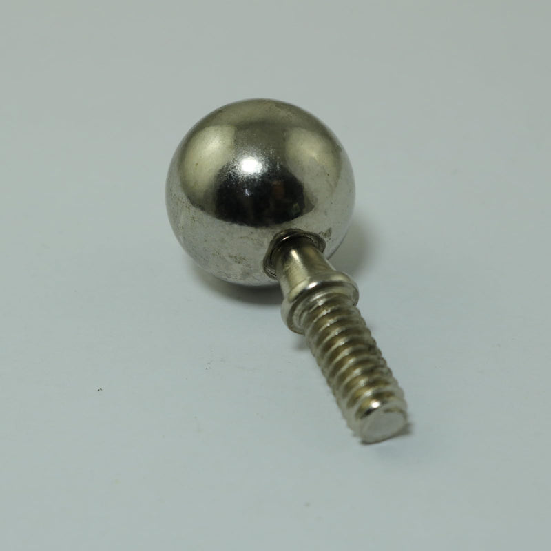 2 Sets Metal Adapters for Heads Steel Ball Head Metal Ball Inner Thread Head Swivel Fittings M5 Screw Holes 1/4 Screw Rod 20mm Diameter Direct Broadcast Bracket Fittings