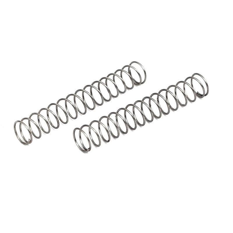 uxcell Compression Spring,304 Stainless Steel,4mm OD,0.3mm Wire Size,25mm Free Length,Silver Tone,20Pcs