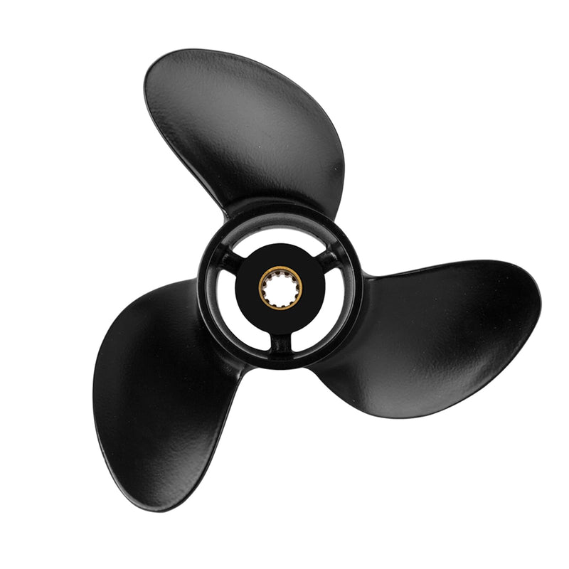 7.8 x 8 Aluminum Boat Outboard Propeller fit Tohatsu Nissan & Mercury Engines 4-6HP, 3R1B64516-2, 12 Spline Tooth RH, 3 Blades