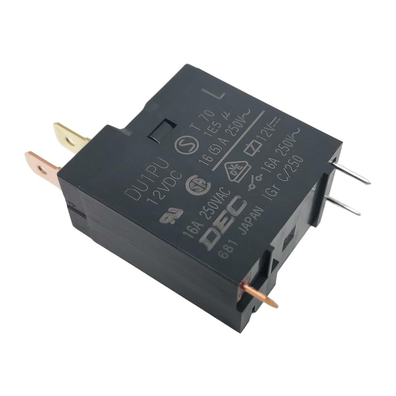 DU1PU 12VDC 3pin 12V DC 16A Power Relay for Microwave ovens (Pack of 2)