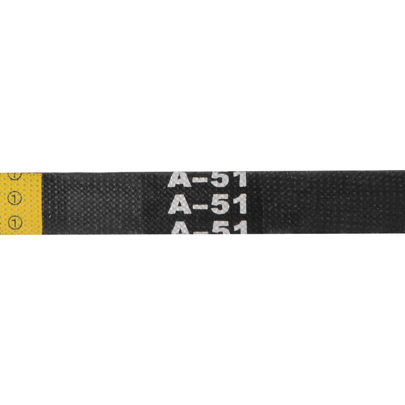 uxcell A51 Drive V-Belts 51" Pitch Length 13mm Width 8mm Thick JIS Standard A-Section Rubber Drive Transmission Belt 2pcs 51"
