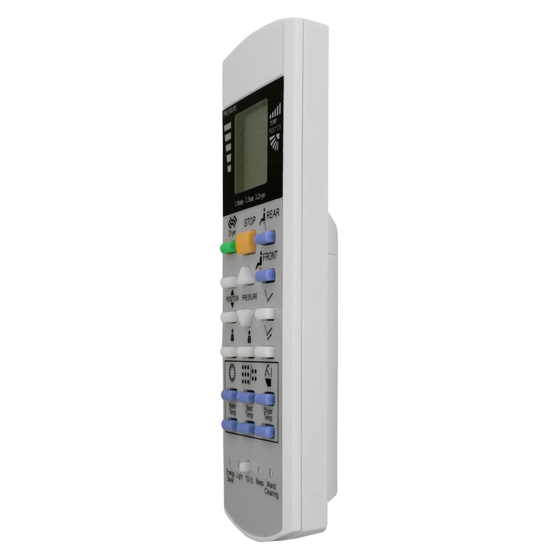 TOTO Replacement Remote Control for Washlet Bidet Toilet Seat SW3084#01, SW3084#12, SW3083#01, SW3083, SW3046#01, SW3046, S500E, S550E, SW3056#01 with Mounting Bracket