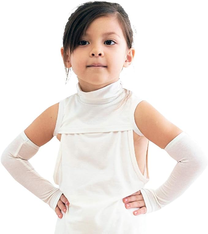 Edenswear Zinc Fiber Kids Sleeve Cover for Atopic Sensitive Eczema Skin (XS) - NewNest Australia