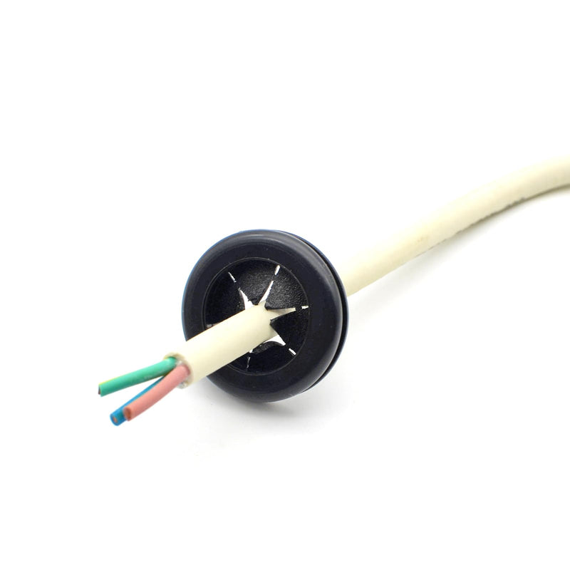 Rubber Grommets for Wiring Firewall Hole Plugs Wire Protection Grommet Electrical Appliance Tubing Plumbing for 1" Drill Hole 1" Drill Hole (13/16" ID)