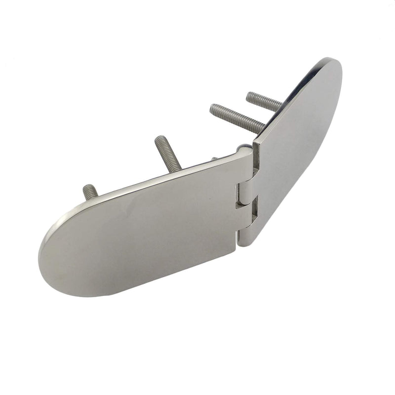 Heavy Duty Marine Grade 316 SS Boat Casting Hinge 7.48"(L)*2-9/16"(w) Hidden Concealed Fastener 3/16" thinckness for lockers, Cabin Doors and hatches Door Hatch