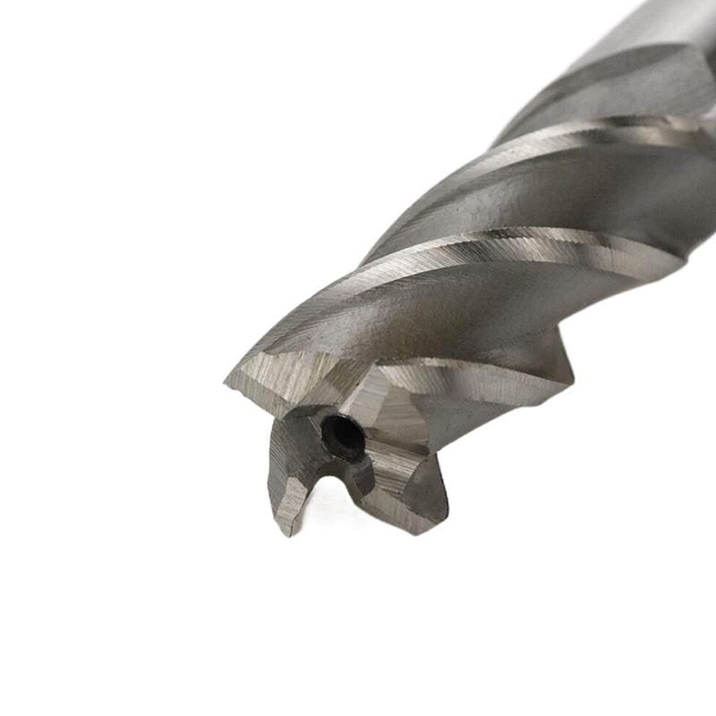 End Mill 5/8" Cutting Dia 5/8" Shank 4 Flute HSS End Mill Drill Bit 5/8"×5/8" 1pcs