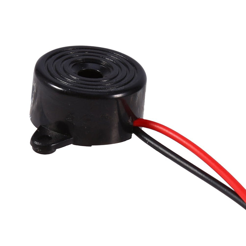 3-24V Piezo Electronic Tone Buzzer Alarm Continuous Sound Cable Length 100mm
