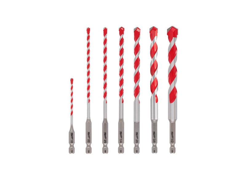 MILWAUKEE 7PC. Large Shockwave Carbide (48-20-9057)